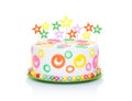 Happy birthday cake Royalty Free Stock Photo