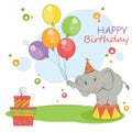 Happy Birthday card Royalty Free Stock Photo