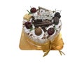 Happy Birthday Chocolate Cake Royalty Free Stock Photo