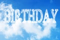 Happy birthday Royalty Free Stock Photo