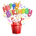 Happy birthday design Royalty Free Stock Photo