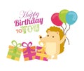 Happy birthday design Royalty Free Stock Photo