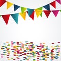 Happy birthday design. confetti icon. celebration concept