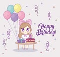 Happy birthday design Royalty Free Stock Photo