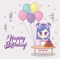 Happy birthday design Royalty Free Stock Photo