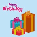 Happy birthday design Royalty Free Stock Photo