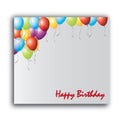 Happy birthday design Royalty Free Stock Photo