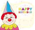 Happy birthday greeting card Royalty Free Stock Photo