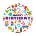 Happy Birthday Royalty Free Stock Photo