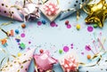 Happy birthday or party background Royalty Free Stock Photo