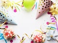 Happy birthday or party background Royalty Free Stock Photo