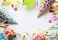 Happy birthday or party background Royalty Free Stock Photo