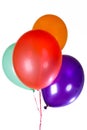 Happy Birthday party balloons decoration Royalty Free Stock Photo