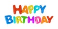 Happy birthday sign Royalty Free Stock Photo