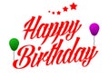 Happy birthday Royalty Free Stock Photo