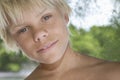 Happy Blond Teenage Boy Royalty Free Stock Photo