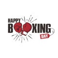 Happy boxing day handlettering