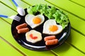 Happy breakfast Royalty Free Stock Photo