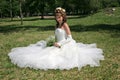 Happy bride
