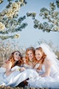 Happy brides