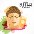 Happy Buddha Purnima. Royalty Free Stock Photo