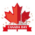 Happy Canada day card