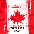 Happy Canada Day Royalty Free Stock Photo