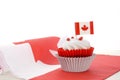 Happy Canada Day Cupcake