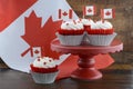 Happy Canada Day Cupcakes