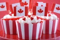 Happy Canada Day Party Cupcakes