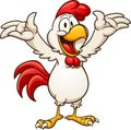 Happy chicken Royalty Free Stock Photo