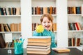 Happy child, healthy food, baby girl eating fruit at school Royalty Free Stock Photo