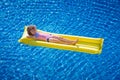 Happy child playing in swimming pool Royalty Free Stock Photo