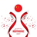 Happy China Independence Day Vector Template Design Illustration