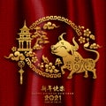 Happy chinese new year 2021 Royalty Free Stock Photo