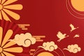 Happy chinese new year banner design