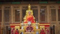 Happy chinese new year celebration at Wat Mangkon Kamalawat Thailand