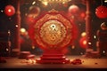 Happy Chinese New Year 3D Rendered Animations Royalty Free Stock Photo