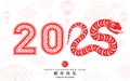 Happy chinese new year 2025 the snake zodiac sign