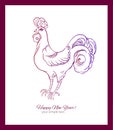 Happy Chinese new year,2017 the year of the rooster.