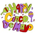 Happy Cinco De Mayo Royalty Free Stock Photo