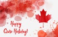 Happy Civic Holiday in Canada Royalty Free Stock Photo