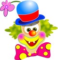 Happy Clown Royalty Free Stock Photo