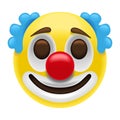 Happy Clown Face Royalty Free Stock Photo