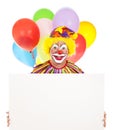 Happy Clown With Message