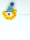 Happy clown paper clip