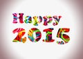 Happy 2015 colorful loom bands multi color.