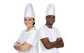Happy cooks team Royalty Free Stock Photo