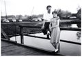 Happy couple 1956 Royalty Free Stock Photo