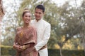 Happy Couples in Thai National Dress